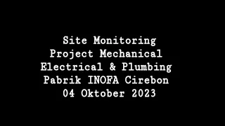 Download MEP Project Pabrik Inofa Cirebon -             PT. Pesona Mitratama Indonesia MP3