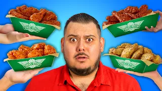 We Ate The SPICIEST Wings from Wingstop