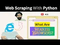 What Are Headless Browsers Web Scraping With Python Part 18 Statistics Explained