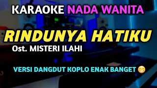 rindunya hatiku karaoke nada wanita