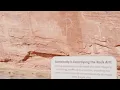 Ancient petroglyphs nearly 3 000 years old vandalized