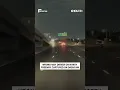 Dashcam video captures wrong-way driver on North Freeway in Houston