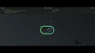 Create a GLOWING Neon Toggle Switch with Pure CSS No JavaScript UI Design Tutorial