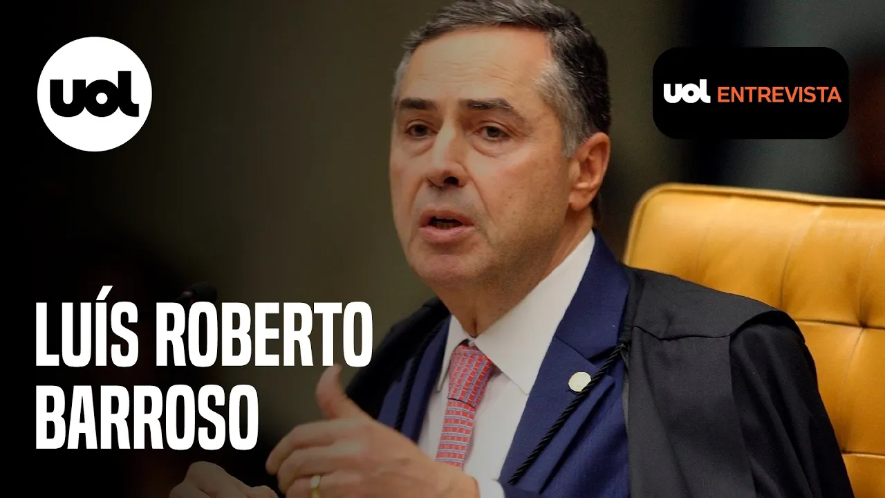 Barroso ao vivo: Ministro do STF fala de Lula e Zanin, Bolsonaro e TSE, julgamento do 8 de janeiro