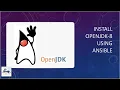 How to deploy Openjdk-8 on Linux using Ansible