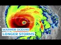 How climate change affects hurricanes Sea Strong Bahamas