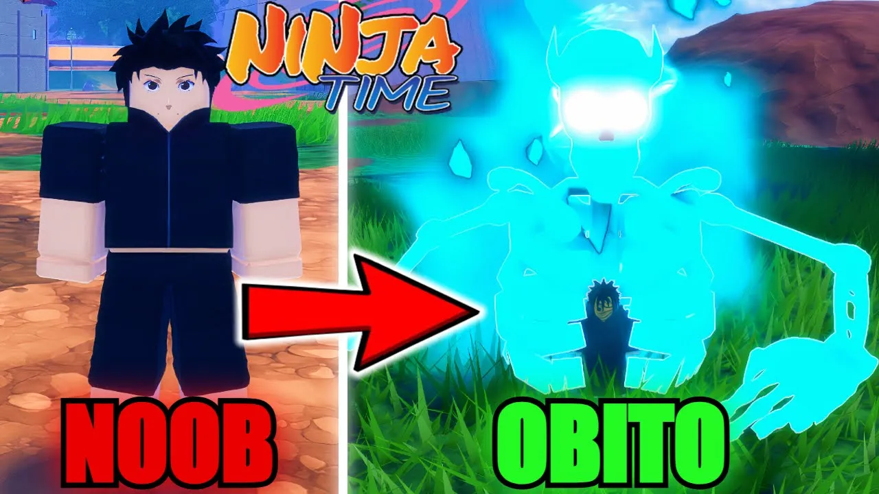 Going From Noob To INTANGIBLE Obito Uchiha In Ninja Time...(Roblox) Going From Noob To INTANGIBLE Obito Uchiha In Ninja Time...(Roblox)