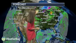 Cold Blast Sweeps Northern Tier Storms Head For The East