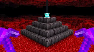 Építettem egy Full Netherite Beacon-t Hardcore Minecraftban