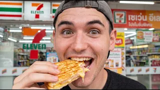 I Survived 24 Hours in the World's LARGEST 7-Eleven...