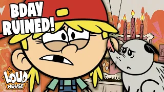 lanas birthday plans get ruined strife of the party the loud house