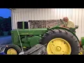 John Deere R with pony motor