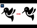 How To Convert A Low-Res Logo Into A High Res Vector In Photoshop