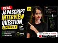 JavaScript Coding Interview Question Asked in EY Count Frequency of Array Elements
