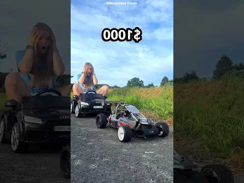 Girl's Car vs RC Helicopter & Plane & Cars & Trucks 😱
