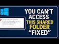 Fix You Can t Access This Shared Folder Guest Access Blocked by Organization s Security Policies