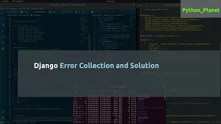 Django Type Error Solution