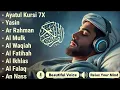 Lagu Quran Recitation in A Peaceful Voice I Alfatiha, Ayatul Kursi, Yasin ,Arrahman ,AlWaqiah