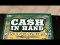 Brand New Tickets 10 Cash In Hand Full Pack 2 000 000 Jackpot