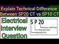 5P10 vs 5P20 How To Read CT Code Current Transformer Hindi