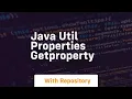 java util properties getproperty