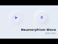 Create A Neumorphism Wave Using Html CSS And Javascript Web Design Speed Code