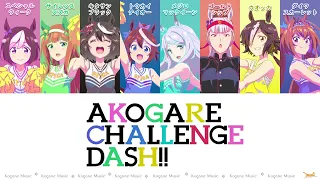  umamusume dream on challenge dash lyrics color coded tv anime 3rd season ed 
