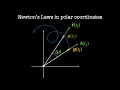 Newton s laws in polar coordinates Classical Mechanics