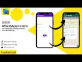 Send WhatsApp Message From Android App WhatsApp Intent Android Studio Tutorial