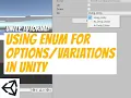 Using Enum for in Unity