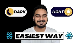 Build a Dark and Light Mode in React Js Light Dark Mode Toggle Button