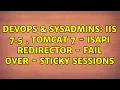 DevOps SysAdmins IIS 7 5 Tomcat 7 - Isapi redirector