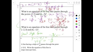 Algebra 1 midterm review 2 January 22 2025