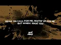 HAIM - All over me (Lyrics)