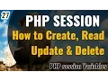 PHP SESSION in Hindi How to create read update and delete Session Learn PHP in Hindi