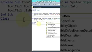 How to display ToolTip using a balloon window in VB Net