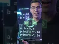 Swapping Two Variables in Python