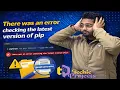 There was an error checking the latest version of pip pip error in python