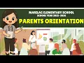 Parents Orientation Presentation for Teachers Editable Ready-to-Use Template DepEd