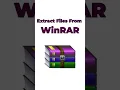 Download Lagu How to Extract Files From WinRAR | Extracting files from WinRAR | Method To Get Files From WinRAR