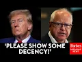 There s One Person That Can End This Now Tim Walz Calls On Trump To Call Off ICE In Minneapolis