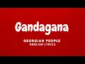Download Lagu Georgian people - Gandagana (Lyrics)