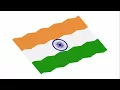 Waving Flag Animation Effects - Pure Html CSS Animated Indian Flag