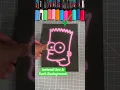 Download Lagu Never Draw The Glow Effect This Way! 😡 #drawing #art #poscamarkers