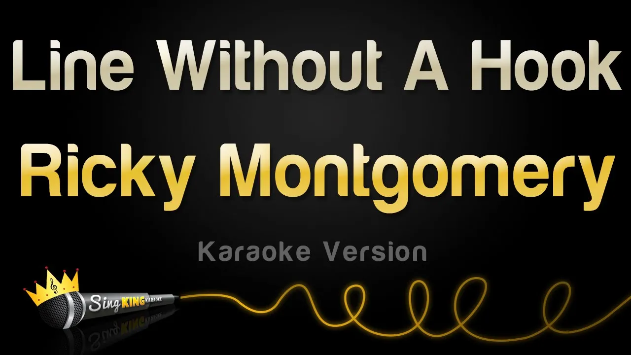 Ricky Montgomery - Line Without A Hook (Karaoke Version)