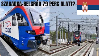 the subotica belgrade railwayline opened journey with the first high speed train in the balkans