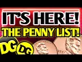 FINALLY IT S HERE THE PENNY LIST FOR PENNY SHOPPING AT DOLLAR GENERAL