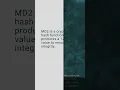 MD2 Message Digest 2 Cybersecurity Mini Dictionary