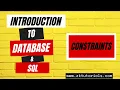 11 MySQL Constraints Not Null Unique Default Primary Key Foreign Key Check SQL Course