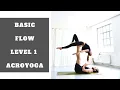 Basic Flow Beginners - Acro Yoga Tutorial deutsch